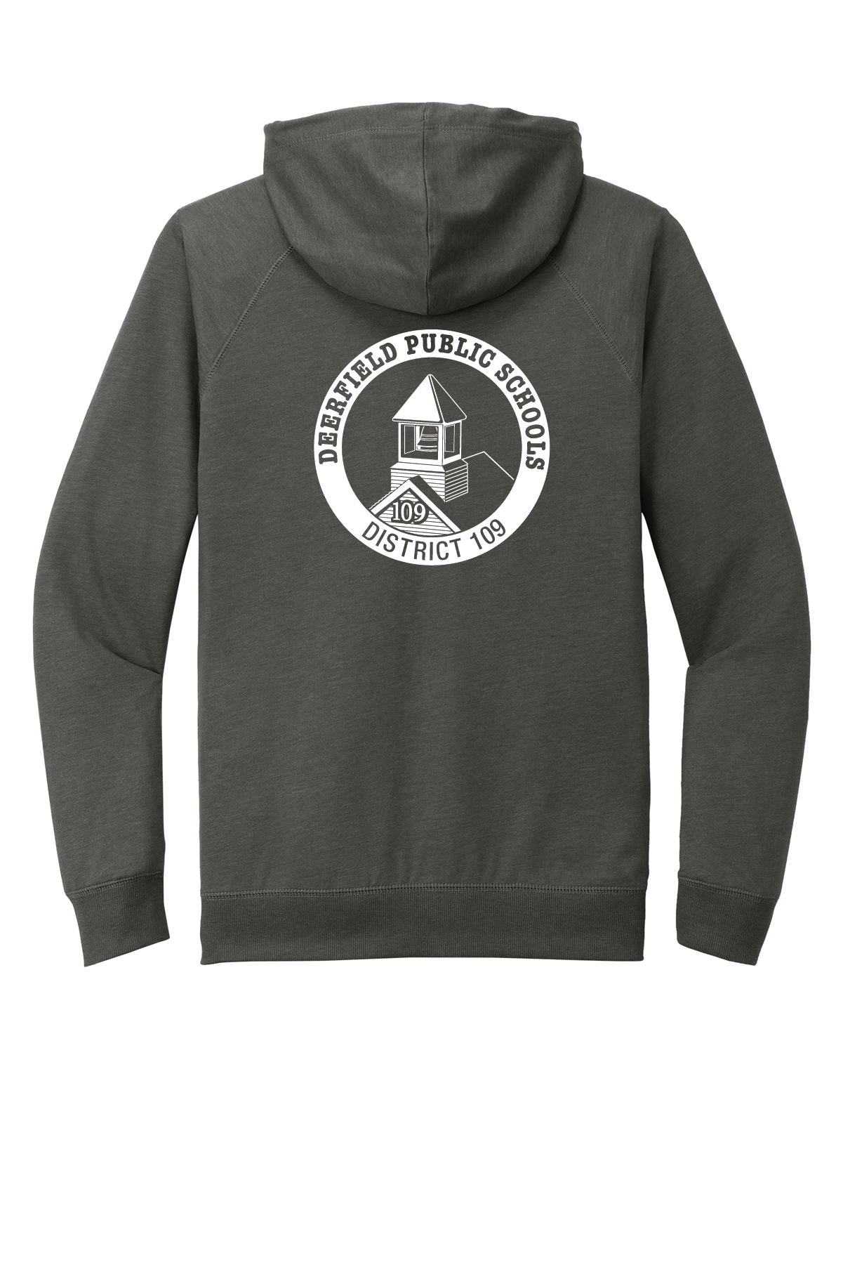 Women’s Featherweight French Terry Full-Zip Hoodie Flint washed coal DT673