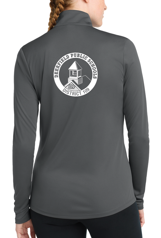 LST357- D. Grey Sport-Tek 1/4-Zip Pullover