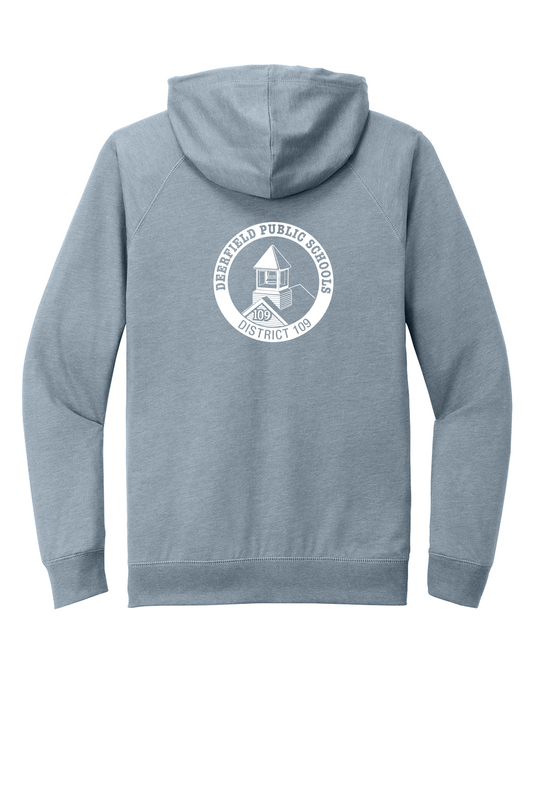 Featherweight French Terry Full-Zip Hoodie Flint Blue Heather DT573