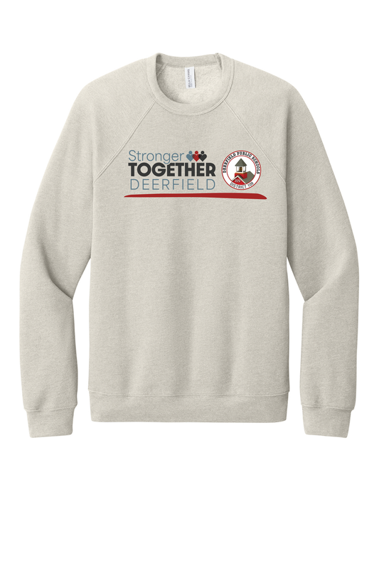 BC3901 BELLA+CANVAS Heather Dust Unisex Sponge Fleece Sweatshirt