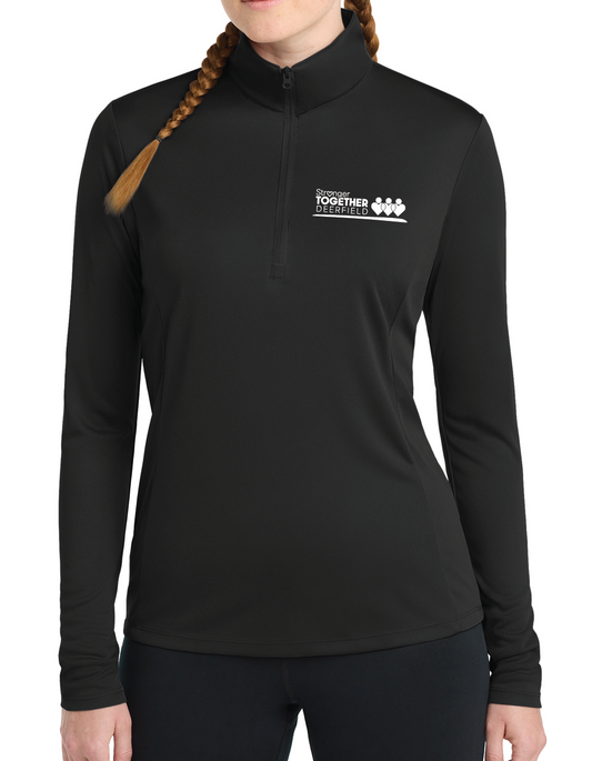 LST357- Black Sport-Tek 1/4-Zip Pullover